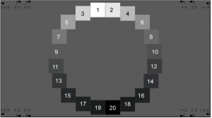 灰階測試卡ISO14524-攝像頭對比度測試卡-測試成像系統(tǒng)的信噪比和OECF
